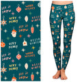 "Very Merry" Buttery Soft Leggings by Lipstick & Chrome